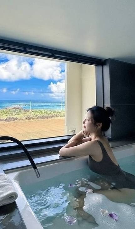 바다가 보이는 스파욕조